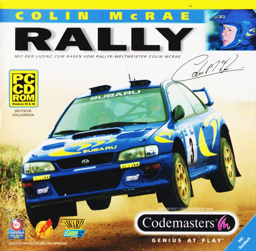 Front Cover for Colin McRae Rally (Windows) (Alternate release)