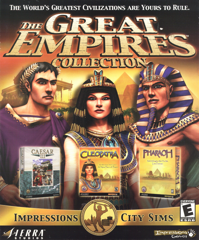 Front Cover for The Great Empires Collection (Windows)