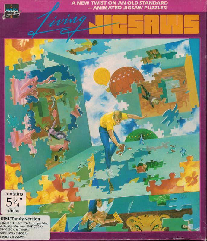Living Jigsaws cover or packaging material MobyGames