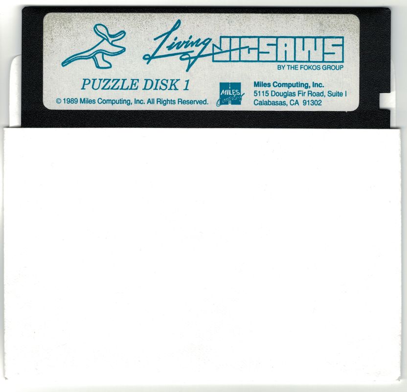 Media for Living Jigsaws (DOS): Puzzle Disk 1