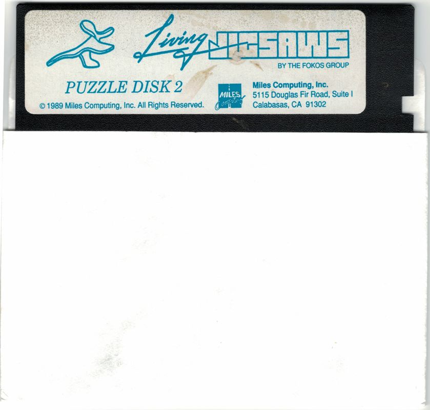 Media for Living Jigsaws (DOS): Puzzle Disk 2