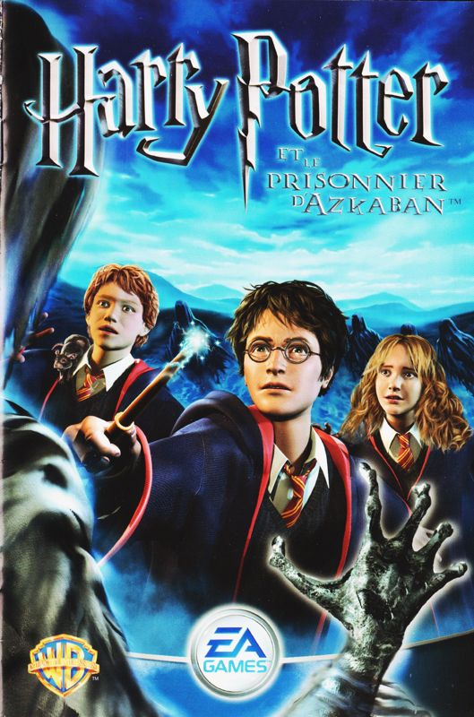 Manual for Harry Potter and the Prisoner of Azkaban (Windows): Front (16-page)