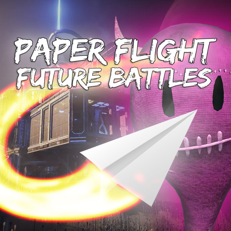 Front Cover for Paper Flight: Future Battles (PlayStation 4) (download release)