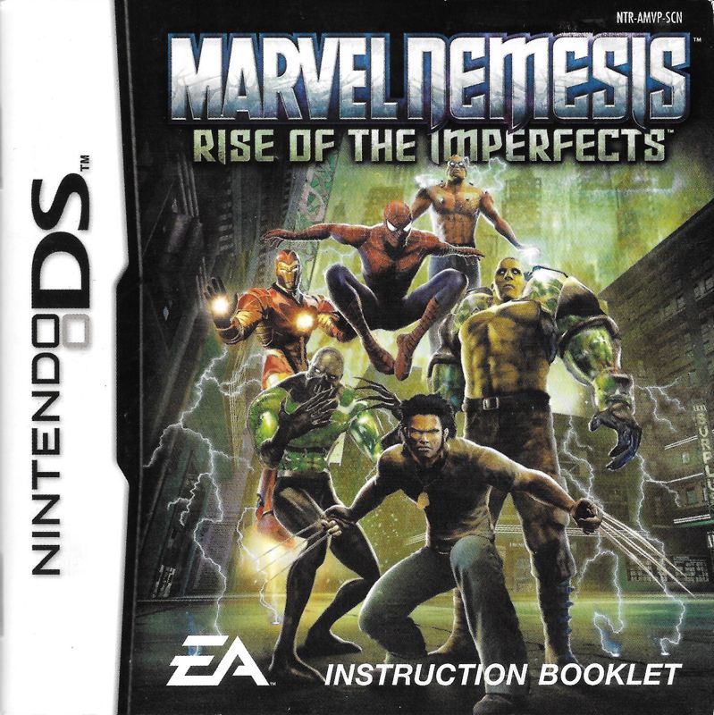 Marvel Nemesis: Rise of the Imperfects cover or packaging material ...