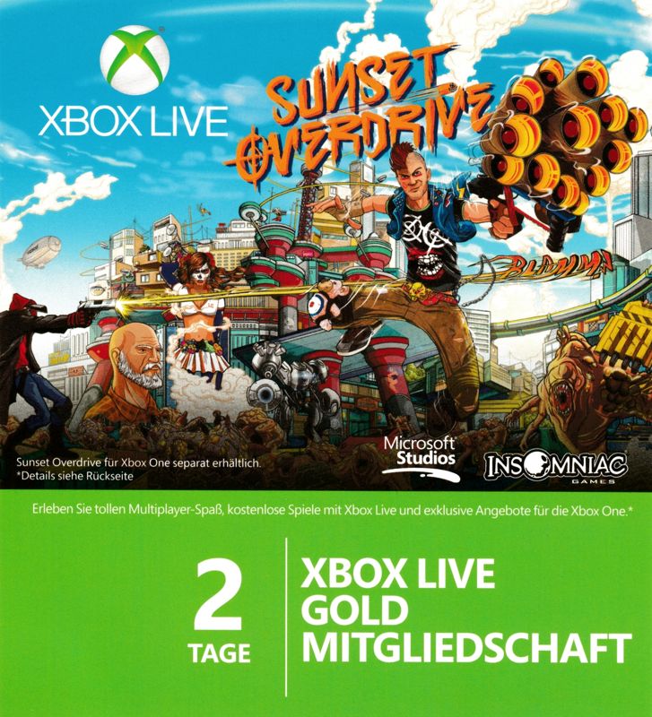 Microsoft Sunset Overdrive Day One Edition Xbox One