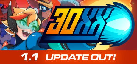 Front Cover for 30XX (Windows) (Steam release): 1.1 Update Out - December 2023