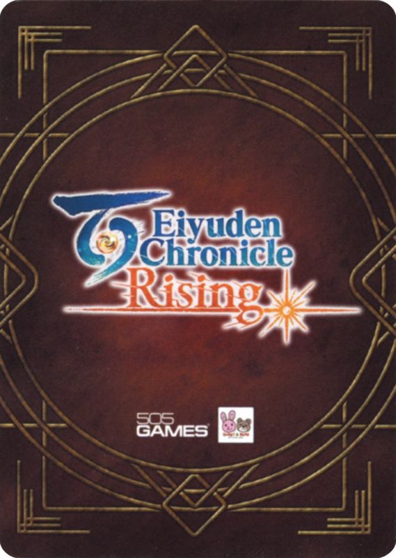 Extras for Eiyuden Chronicle: Rising (PlayStation 4): Card - back