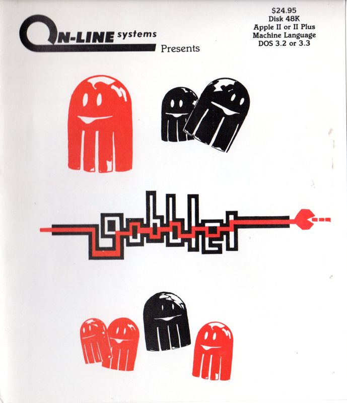 Front Cover for Gobbler (Apple II)