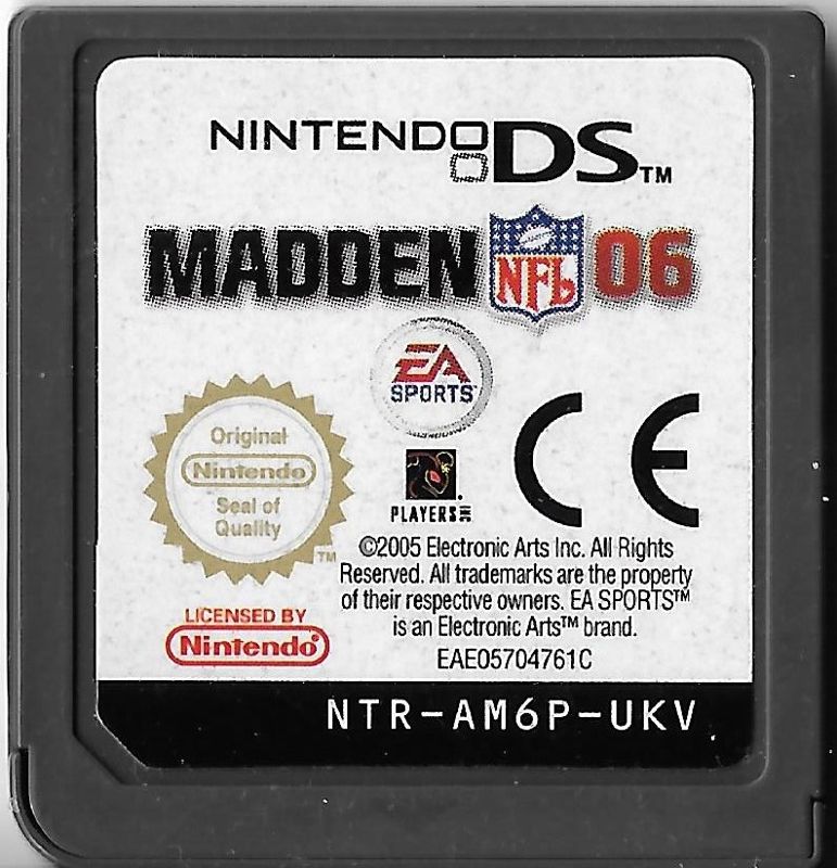 Madden NFL 06 cover or packaging material - MobyGames