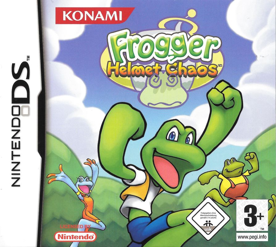 Front Cover for Frogger: Helmet Chaos (Nintendo DS)
