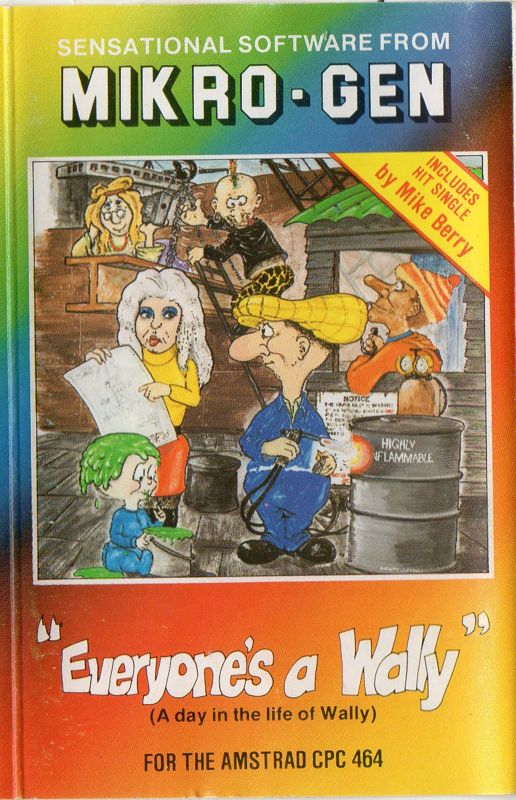 Front Cover for Everyone's A Wally (The Life of Wally) (Amstrad CPC)