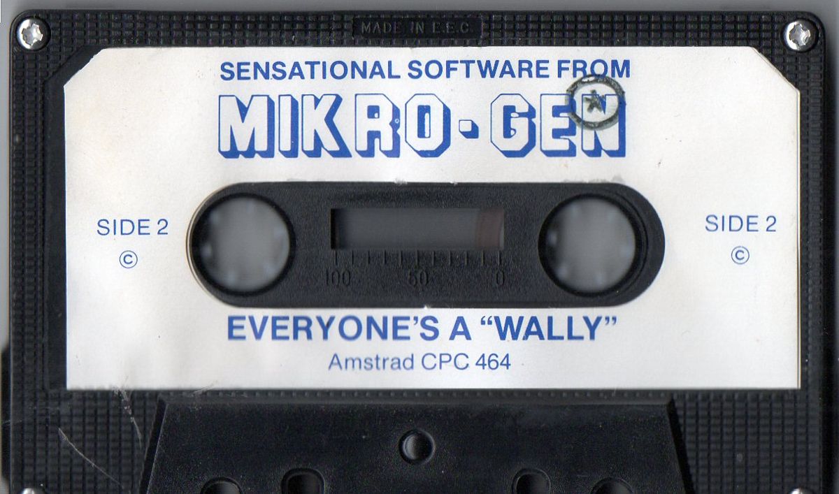 Media for Everyone's A Wally (The Life of Wally) (Amstrad CPC): side 2 - music