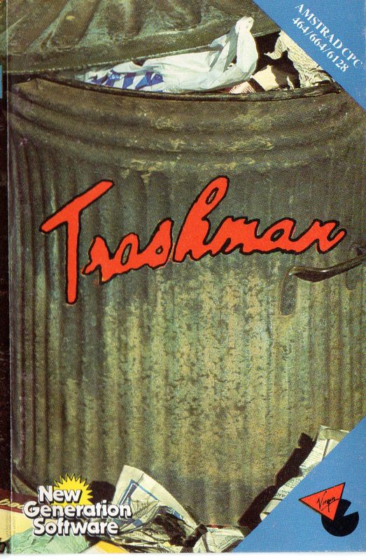 Front Cover for Trashman (Amstrad CPC)
