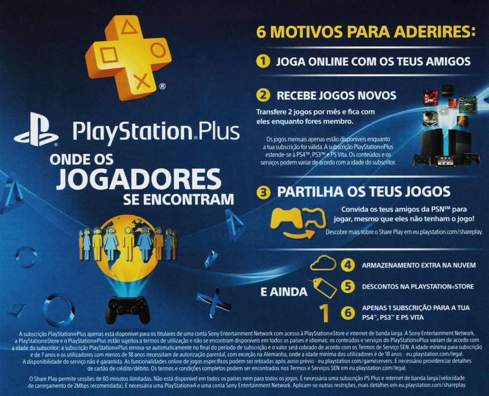 Videojogos PlayStation Plus: Descontos nas subscrições Extra e