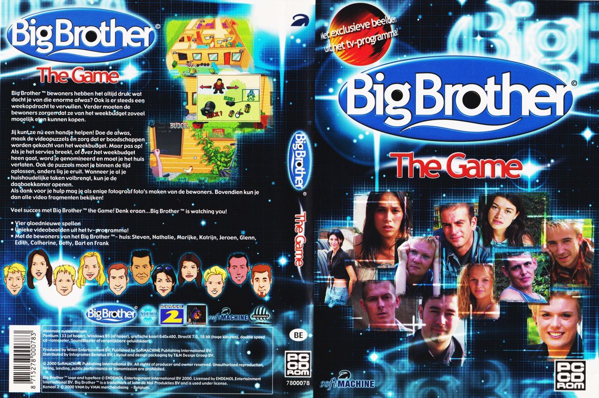 Big Brother: The Game cover or packaging material - MobyGames