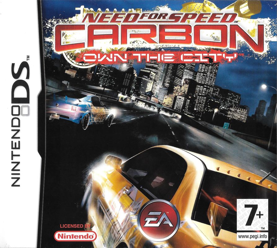 Front Cover for Need for Speed: Carbon - Own the City (Nintendo DS)