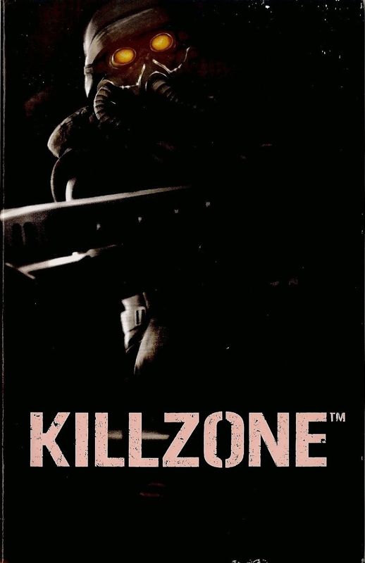 Manual for Killzone (PlayStation 2) (Platinum release): Front