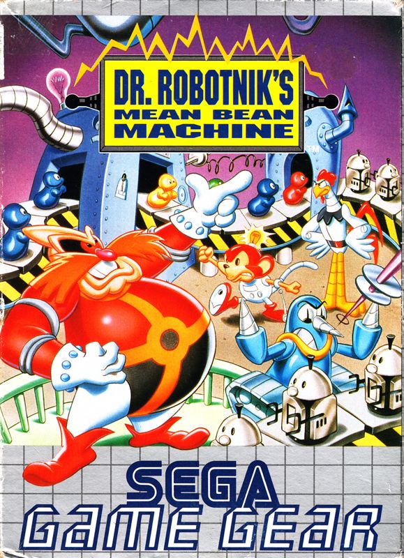 Front Cover for Dr. Robotnik's Mean Bean Machine (Game Gear)