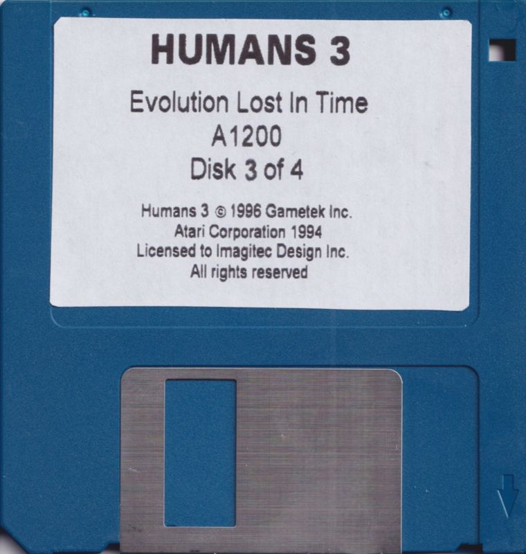 Media for Humans 3: Evolution - Lost in Time (Amiga): Disk 3