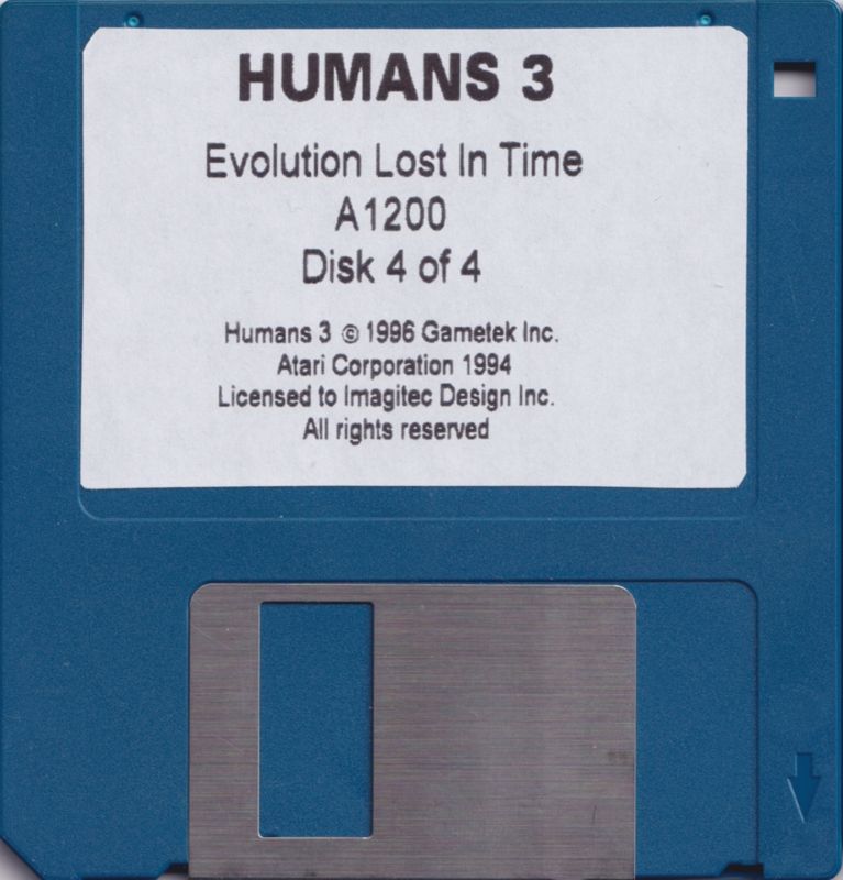 Media for Humans 3: Evolution - Lost in Time (Amiga): Disk 4