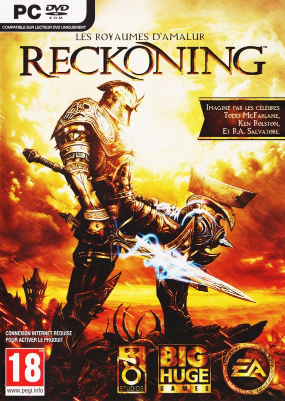 Kingdoms of Amalur: Reckoning cover or packaging material - MobyGames
