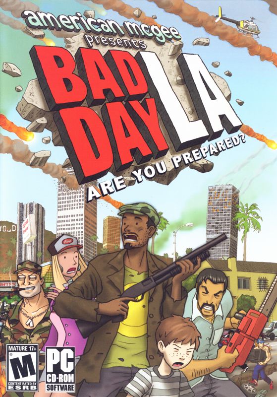 Front Cover for American McGee presents Bad Day LA (Windows)