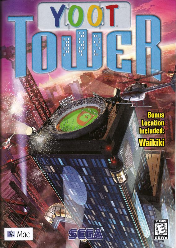 Manual for Yoot Tower (Macintosh): Front