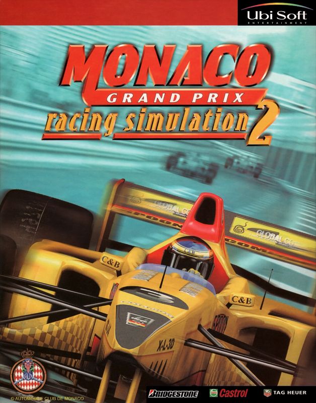 Front Cover for Monaco Grand Prix Racing Simulation 2 (Windows)