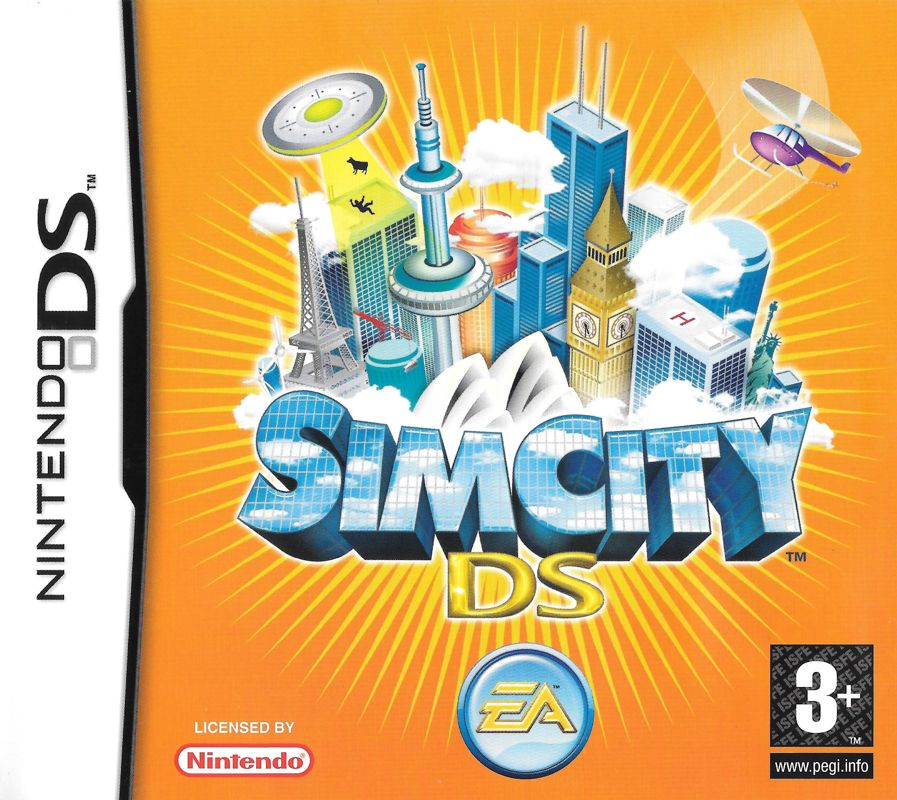 Front Cover for SimCity DS (Nintendo DS)