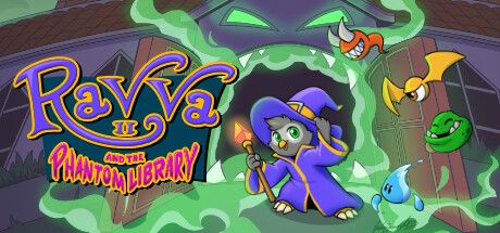 Front Cover for Ravva II and the Phantom Library (Windows) (Steam release)