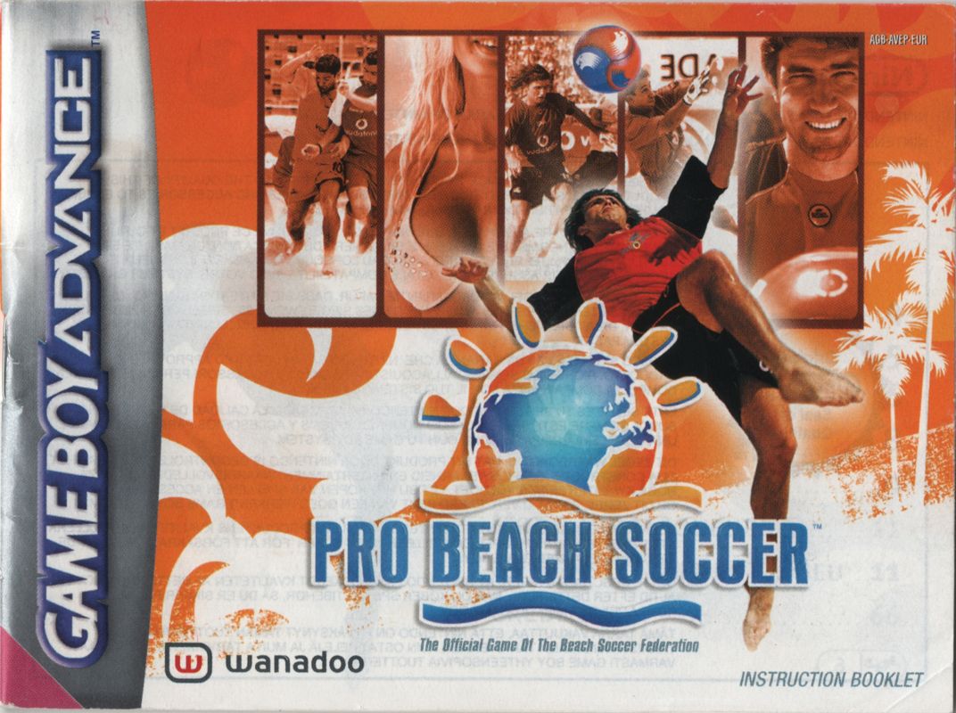 Manual for Ultimate Beach Soccer (Game Boy Advance)