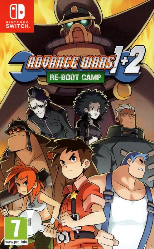 Advance Wars 1+2: Re-Boot Camp cover or packaging material - MobyGames