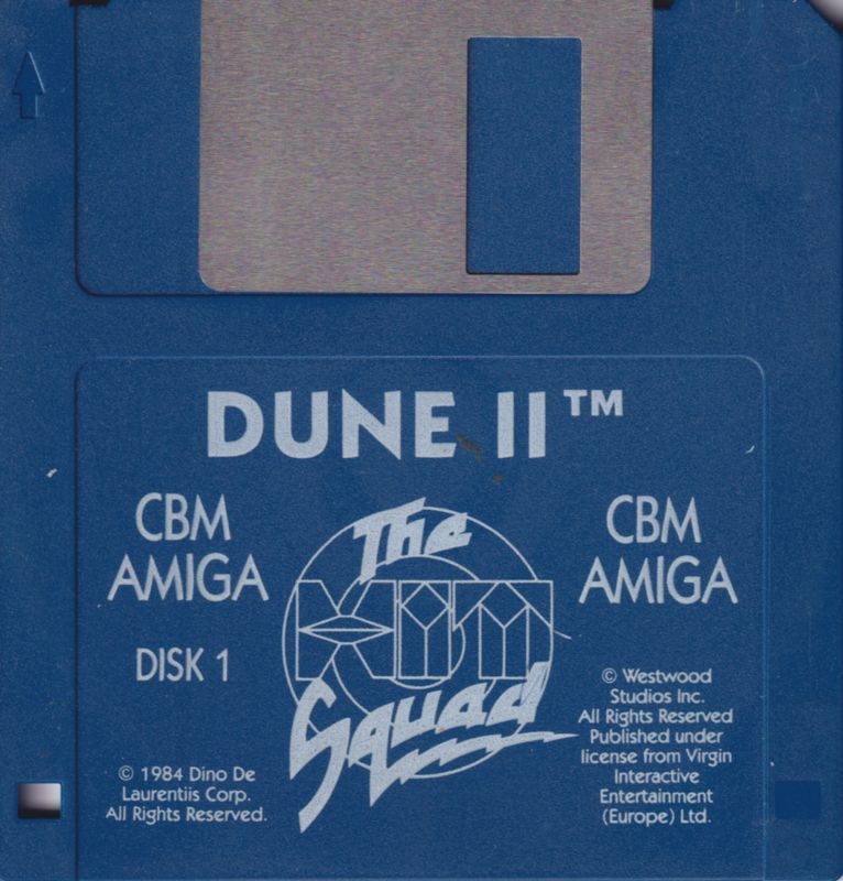 Dune II: The Building of a Dynasty cover or packaging material - MobyGames