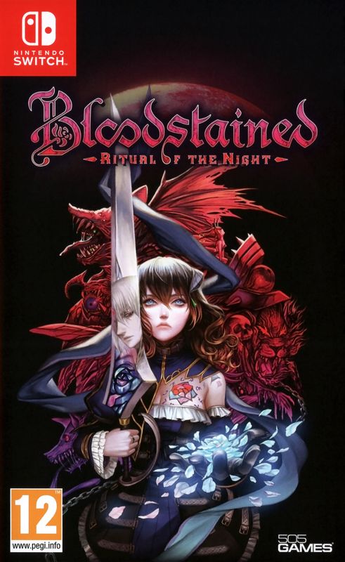 Front Cover for Bloodstained: Ritual of the Night (Nintendo Switch)