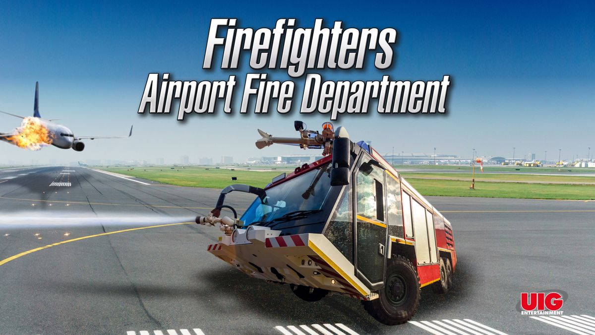 Front Cover for Firefighters: Airport Fire Department (Nintendo Switch) (download release): 2nd version
