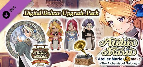 Front Cover for Atelier Marie Remake: The Alchemist of Salburg - Digital Deluxe Upgrade Pack (Windows) (Steam release)