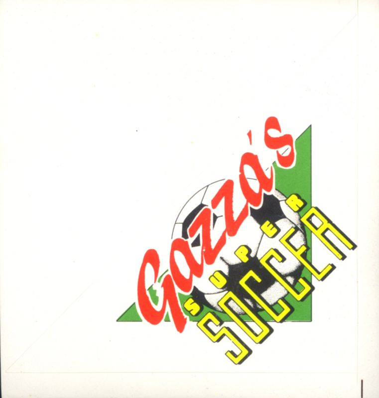 Extras for Gazza's Super Soccer (ZX Spectrum): Insert