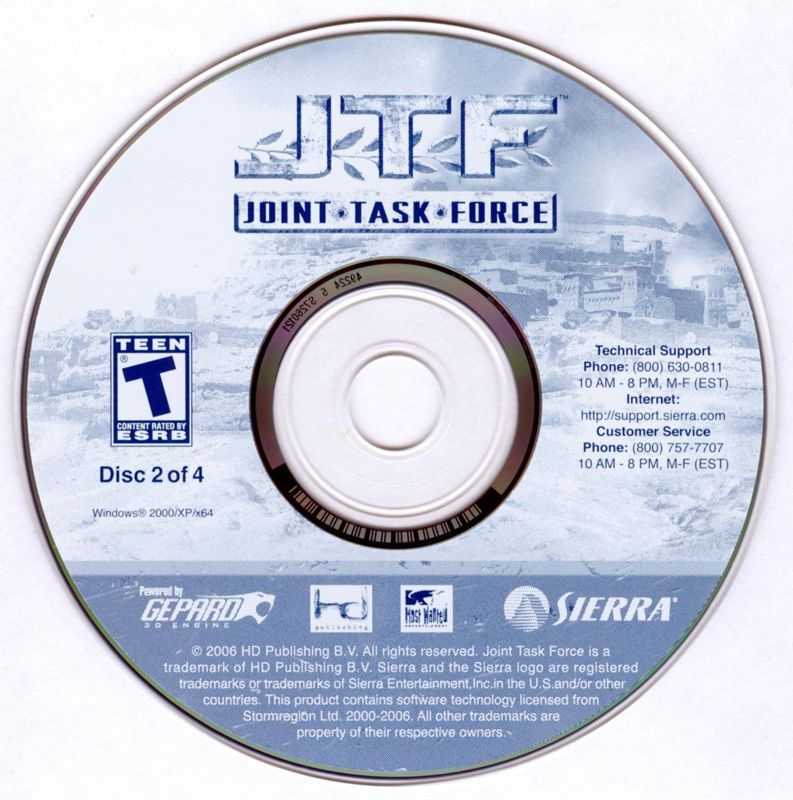 Media for Joint Task Force (Windows): Disc 2