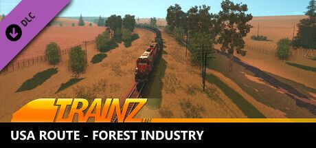 Front Cover for Trainz Plus: USA Route - Forest Industry (Macintosh and Windows) (Steam release)