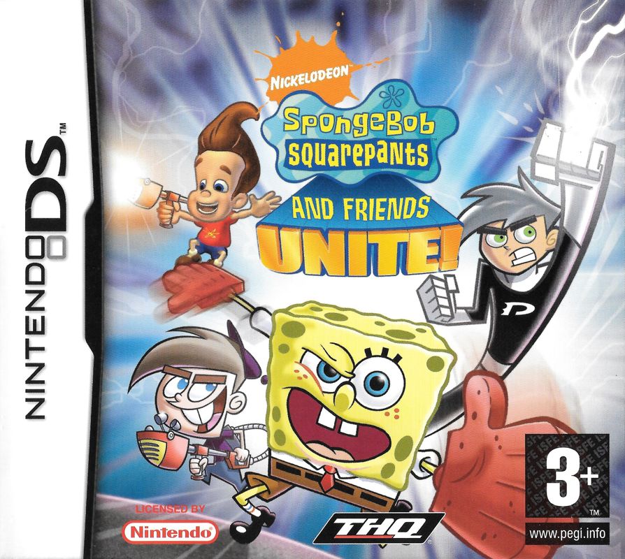 Front Cover for Nicktoons Unite! (Nintendo DS)