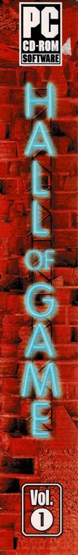 Spine/Sides for Hall of Game: 4Games - Volume 1 (Windows): Left