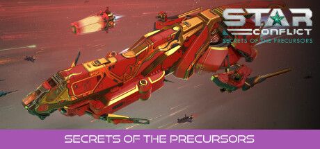Front Cover for Star Conflict (Linux and Macintosh and Windows) (Steam release): Star Conflict: Secrets of the Precursors