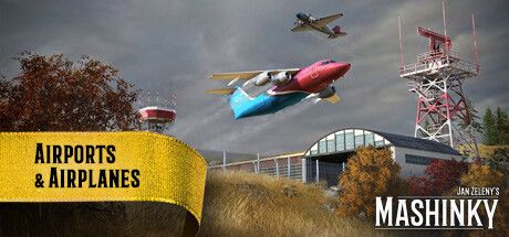 Front Cover for Mashinky (Windows) (Steam release): Airports & Airplane Update - October 2023