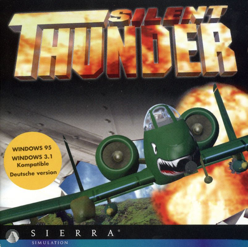 Other for Silent Thunder: A-10 Tank Killer II (Windows and Windows 3.x): Jewel Case - Front