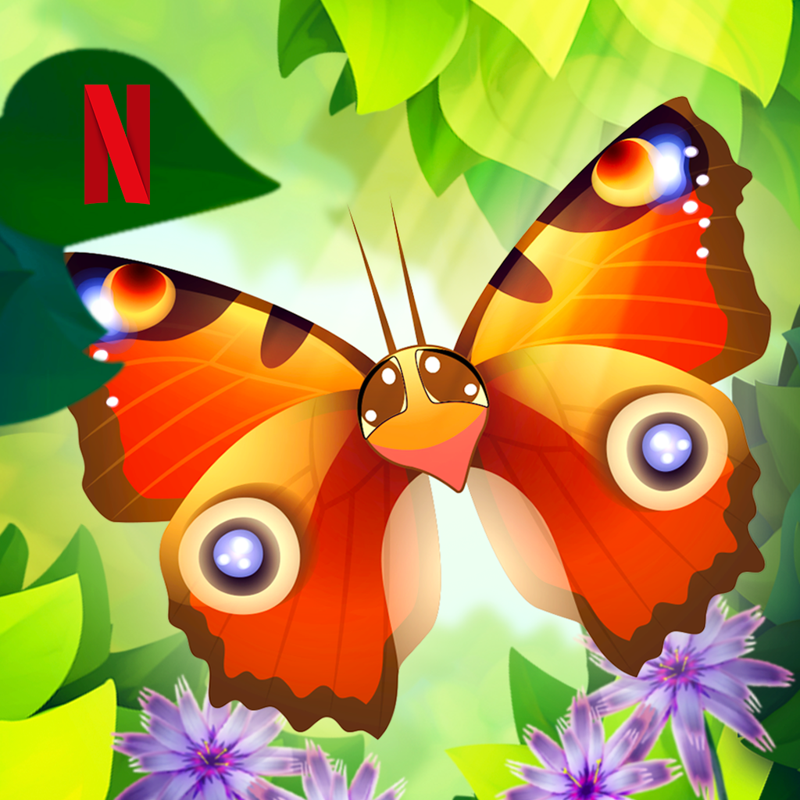 Front Cover for Flutter Butterflies (iPad and iPhone)