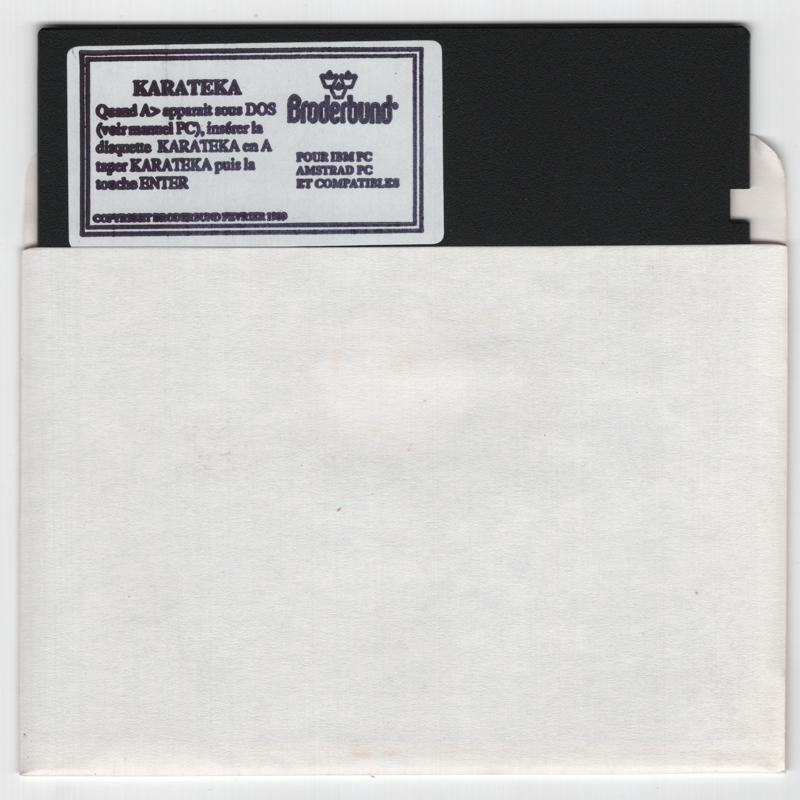 Media for Karateka (DOS)