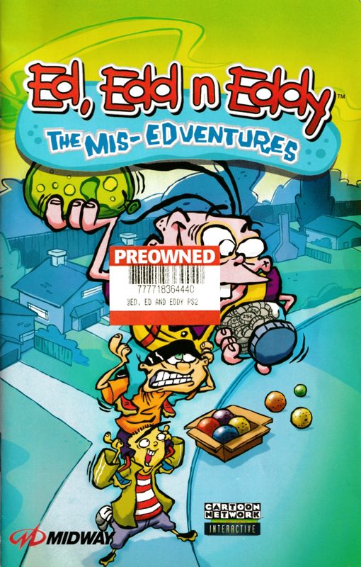 Ed, Edd n Eddy: The Mis-Edventures cover or packaging material - MobyGames