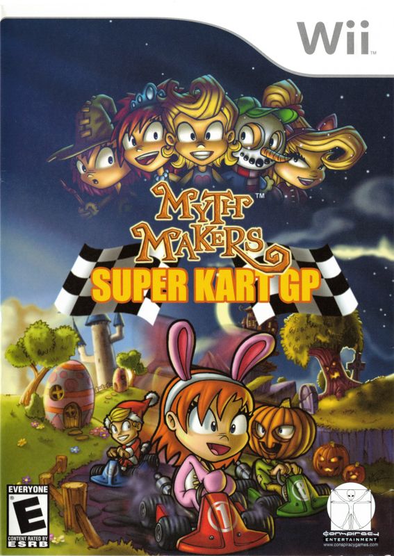 Front Cover for Myth Makers: Super Kart GP (Wii)
