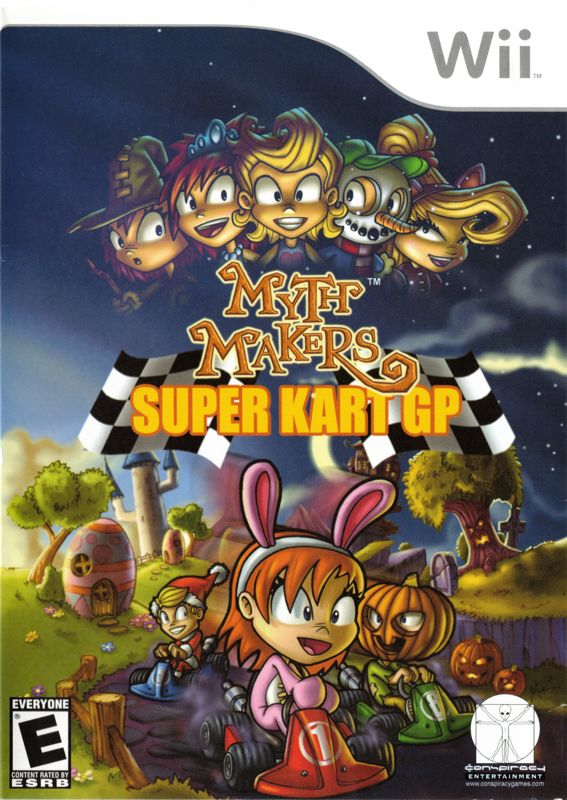 Front Cover for Myth Makers: Super Kart GP (Wii)