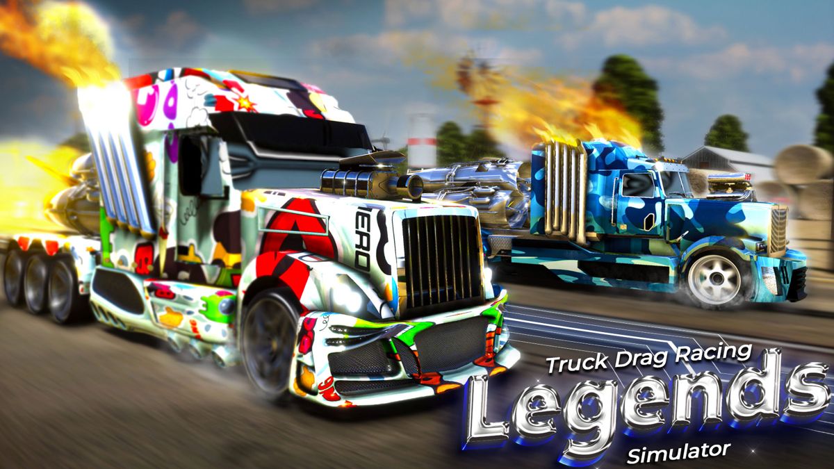 Front Cover for Truck Drag Racing Legends (Nintendo Switch) (download release)